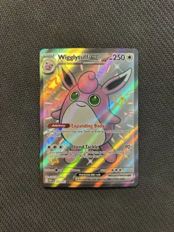 Pokemon TCG Wigglytuff ex 222/091! NM Condition! See Description! - Image 1