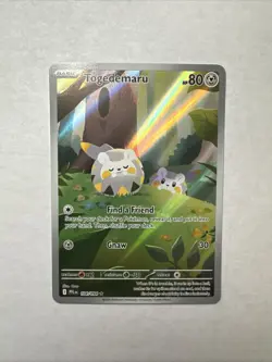 Pokemon: Togedemaru Illustration Rare IR Full Art Holo 104/094 (Near Mint) - Image 1