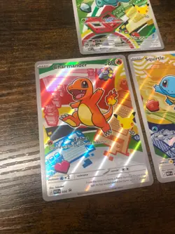 Pokemon TCG First Partner Illustration Gen 1 Kanto Starters Set Mint/Near Mint - Image 3