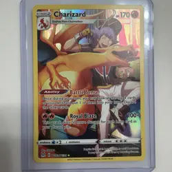 Charizard TG03/TG30 Lost Origin Trainer Gallery Illustration Rare Pokemon NM - Image 1