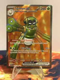 Pokemon TCG - Spidops ex | Scarlet & Violet Base | Ultra Rare | 223/198 - Image 1