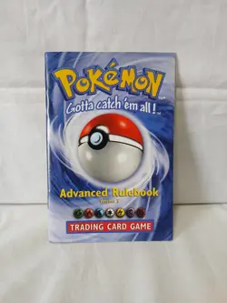 Pokemon TCG Advanced Rulebook Version 3 Vintage 1999 Nintendo - Image 1