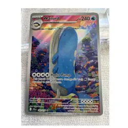 The Pokemon Company Wailord SV09 Illustration Rare Full Art Holo 162/159 240HP - Image 1