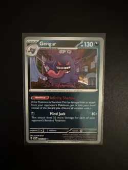 Gengar 050/088 Rare Perfect Order Pokemon Reverse Holo Near Mint - Image 2