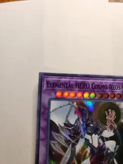 Elemental HERO Cosmo Neos Super Rare Savage Strike SAST-EN036 LP - Image 3