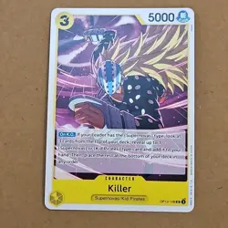 One Piece Killer (OP10-106/75) OP10 Royal Blood Release Event Cards NM TCG CCG - Image 1