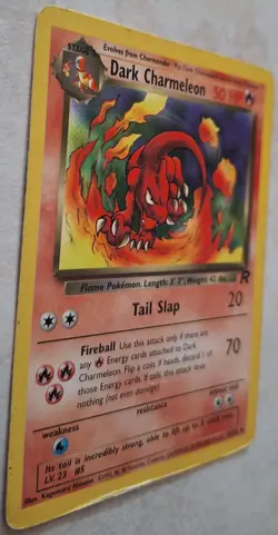 Pokemon Dark Charmeleon TCG Card 32/82 - Image 3