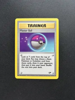 Pokemon Card Gym Challenge Master Ball 116/132 WOTC - Image 1