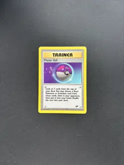 Pokemon Card Gym Challenge Master Ball 116/132 WOTC - Image 2