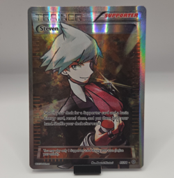 Pokemon Steven 95/98 XY Ancient Origins Ultra Rare Full Art Holo Trainer Card - Image 1