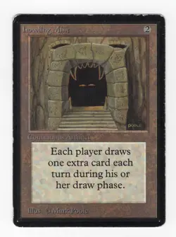 MTG Howling Mine Beta Magic the Gathering Trading Card - Image 1