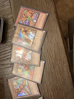 Konami Yu-Gi-Oh! TCG Exodia the Forbidden One Set Mixed Card Lot Box Binder - Image 2