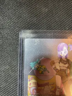Bulma E-73 Foil Full Art Energy Marker Dragon Ball Super Card Game - Image 2