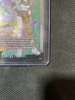 Bulma E-73 Foil Full Art Energy Marker Dragon Ball Super Card Game - Image 5