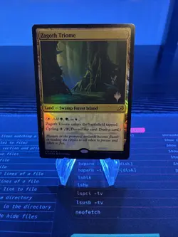 Zagoth Triome Ikoria: Lair of Behemoths Foil promo - Image 1