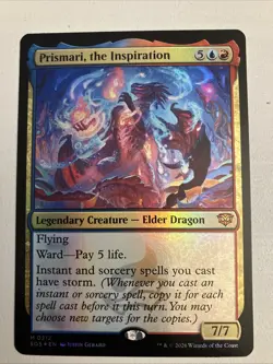 Prismari, the Inspiration (Foil) 0212 (M) MTG Secrets of Strixhaven (SOS) - Image 1