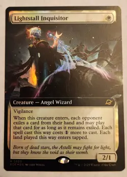 Lightstall Inquisitor (Extended Art) Edge of Eternities Foil Rare NM+ - Image 1