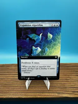 Expansion Algorithm (SOC 0069) Commander: Secrets of Strixhaven, Borderless MTG - Image 1