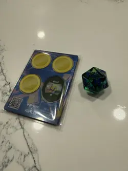 Ninja Turtles Treasure Pack D20 Leonardo Spindown /Acrylic Tokens - TMNT MTG - Image 2