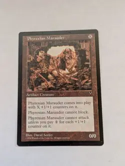 MTG Phyrexian Marauder x1- -Visions-Lightly Played - Image 1