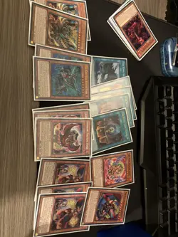 YuGiOh Card Fire King Deck Ft Jurrac Bits and hand traps ash blossom and nibiru - Image 2