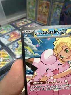 Lillie's Clefairy EX 280/217 Ascended Heroes Special Illustration Rare Pokemon - Image 2