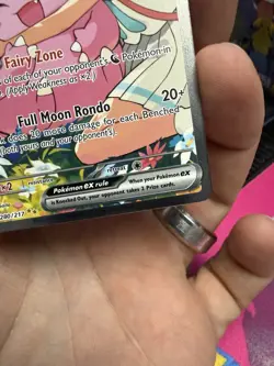 Lillie's Clefairy EX 280/217 Ascended Heroes Special Illustration Rare Pokemon - Image 4
