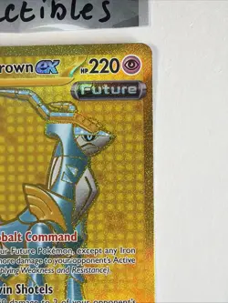 Pokemon Iron Crown ex 216/162 Sv05: Temporal Forces Holo - Image 3