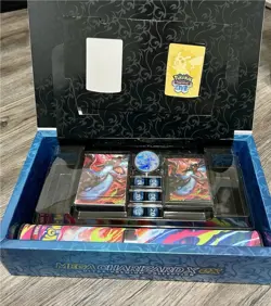 Opened Pokemon Mega Charizard X UPC Box - No Packs/Promos - INCLUDES UPC BOX TOO - Image 1