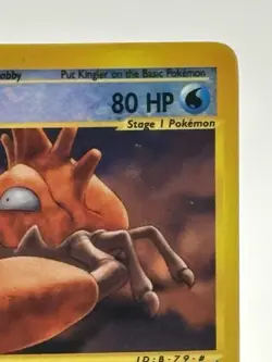 Kingler 50/165 Reverse Holo Expedition Base Set Pokemon LP - Image 4