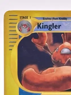 Kingler 50/165 Reverse Holo Expedition Base Set Pokemon LP - Image 5