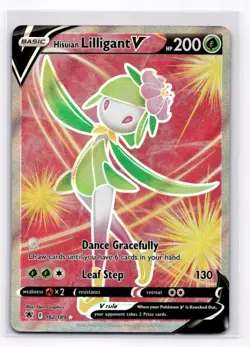 Hisuian Lilligant V (Full Art) SWSH10: Astral Radiance - Pokemon NM 162/189 - Image 1