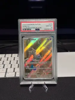 Mimikyu - 075 Paldean Fates (Pokemon Center Exclusive) PSA 10 - Image 1