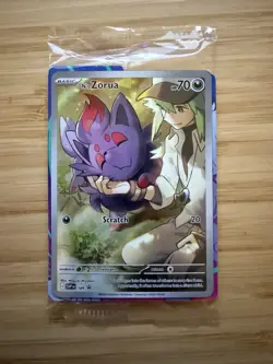 Pokemon TCG N's Zorua SVP 189 Sealed Black Star Promo Holo NM - Image 1