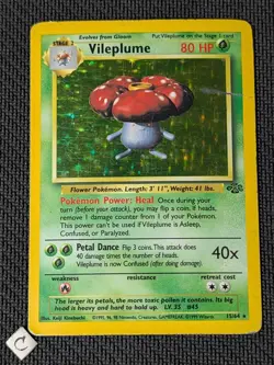 Vileplume 15/64 - Jungle Unlimited Holo Rare Pokemon TCG HP - Image 1