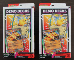 Pokemon Demo Deck Pikachu ex & Charizard ex Factory Sealed 2024 Level 1 PAX East - Image 1