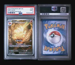 Pokemon Obf En-Obsidian Flames Ninetales 199/197 Illustration Rare PSA 9 - Image 2