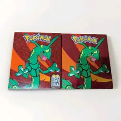 2 x Rayquaza McDonald’s Happy Meal Pokemon trading card Pack Dragon pokemon - Image 1