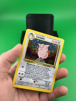 Clefable 1/64 Jungle Set Holo foil Rare Pokemon Card WOTC- LP - Image 5