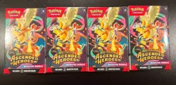 4x Pokemon TCG: Mega Evolution-Ascended Heroes Booster Bundle (6 Packs) In Hand! - Image 1