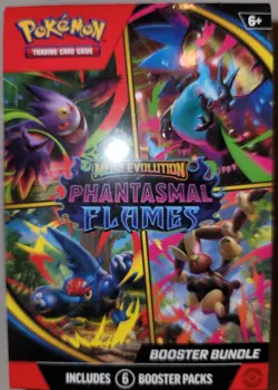 Phantasmal Flames Factory Sealed Booster Bundle Box Pokemon TCG - Image 1