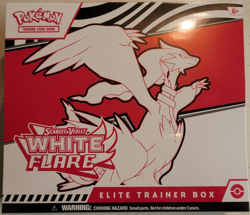 White Flare Elite Trainer Box Factory Sealed ETB Pokemon TCG Scarlet & Violet - Image 1