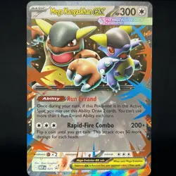 Pokemon TCG Mega Kangaskhan EX Holo Black Star Promo No. 025 NM - Image 1