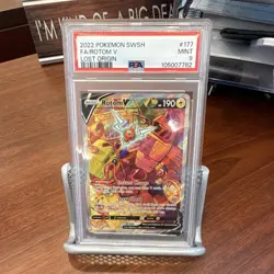 The Pokemon Company Rotom V Full Art Holo Swsh11 Lost Origin 177/196 PSA 9 - Image 1
