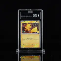 2026 Pokemon Day Pikachu 051/162 30th Anniversary Stamped Promo TAG 9 - Image 1