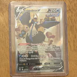 Pokemon Empoleon V 146/163 Battle Styles Ultra Rare Full Art Holo 210 HP - Image 1