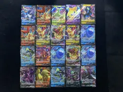 2025 Pokemon TCG S-Chinese Victini Dracozolt Ninetales RR Holo Lot*20 BL25 - Image 1