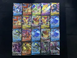 2025 Pokemon TCG S-Chinese Victini Dracozolt Ninetales RR Holo Lot*20 BL25 - Image 2