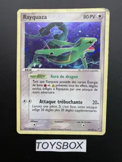 Carte Pokemon Rayquaza Holo 22/107 / Bloc EX Deoxys / Bon Etat FR - Image 2
