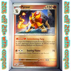 Pyroar 024/132 Mega Evolution 2025 English Reverse Holo - Image 1